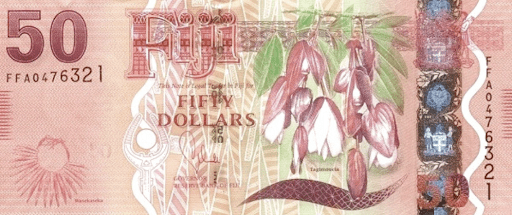Fiji fifty dollar note
