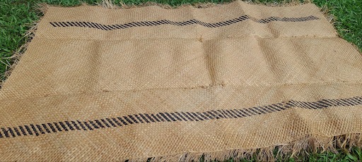 Fijian kuta reed mats handicraft