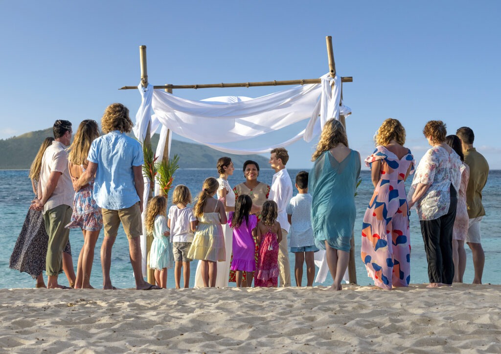 Wedding ceremony Fiji