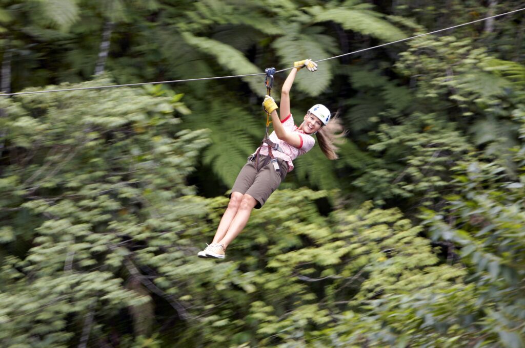 Zipline in Fiji