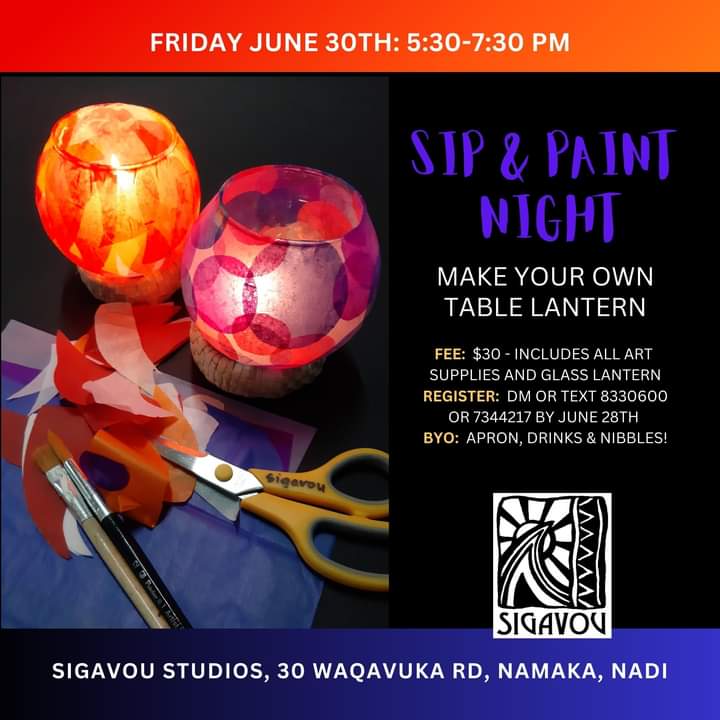 Sip and Paint Night with Sigavou Studios