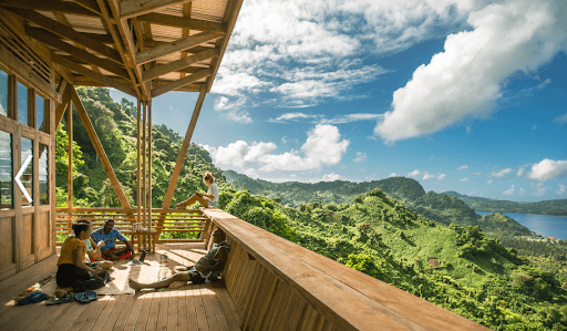 Urata Lookout Cafe in Savusavu