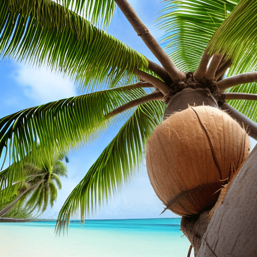 The coconut tree Fiji

