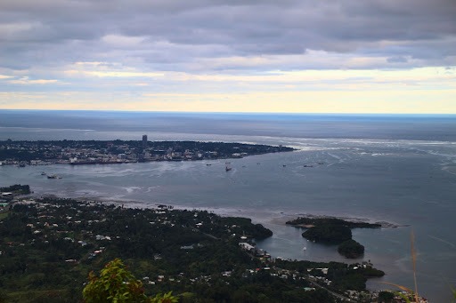 View of Suva and Lami from Mt. Korobaba
