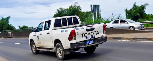 Government vehicle in Fiji
